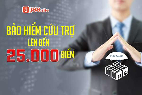 Bảo hiểm cứu trợ dành cho cược thua lên đến 25000 điểm