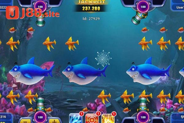 Cách chơi bắn cá ăn xu tích đạn để tiêu diệt cá lớn